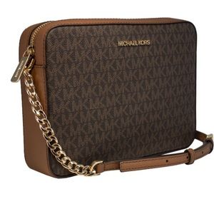 Michael Kors Large EW Crossbody Bag Brown